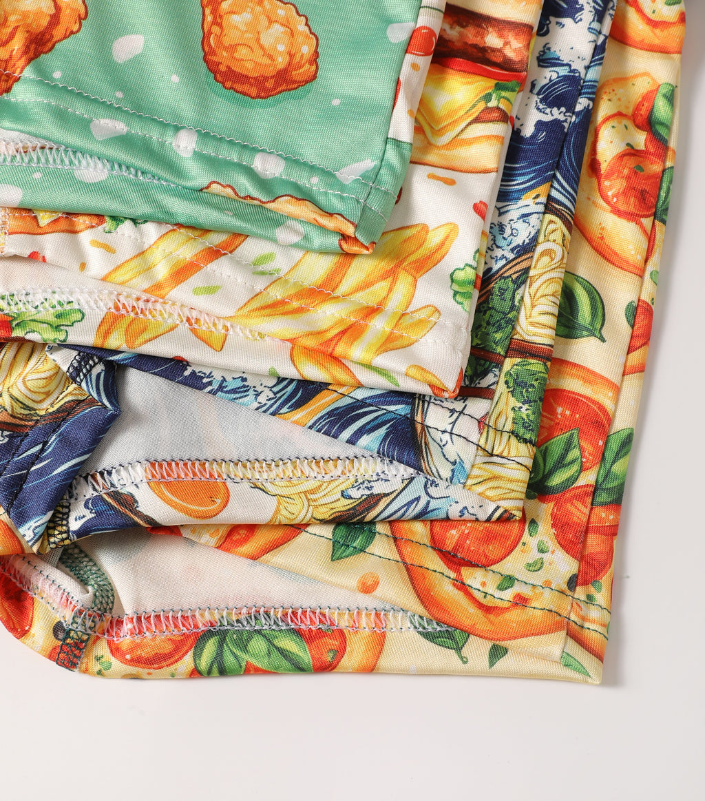 SF SmartFit Boys 4 Pack Boxer Briefs (Food Lovers)