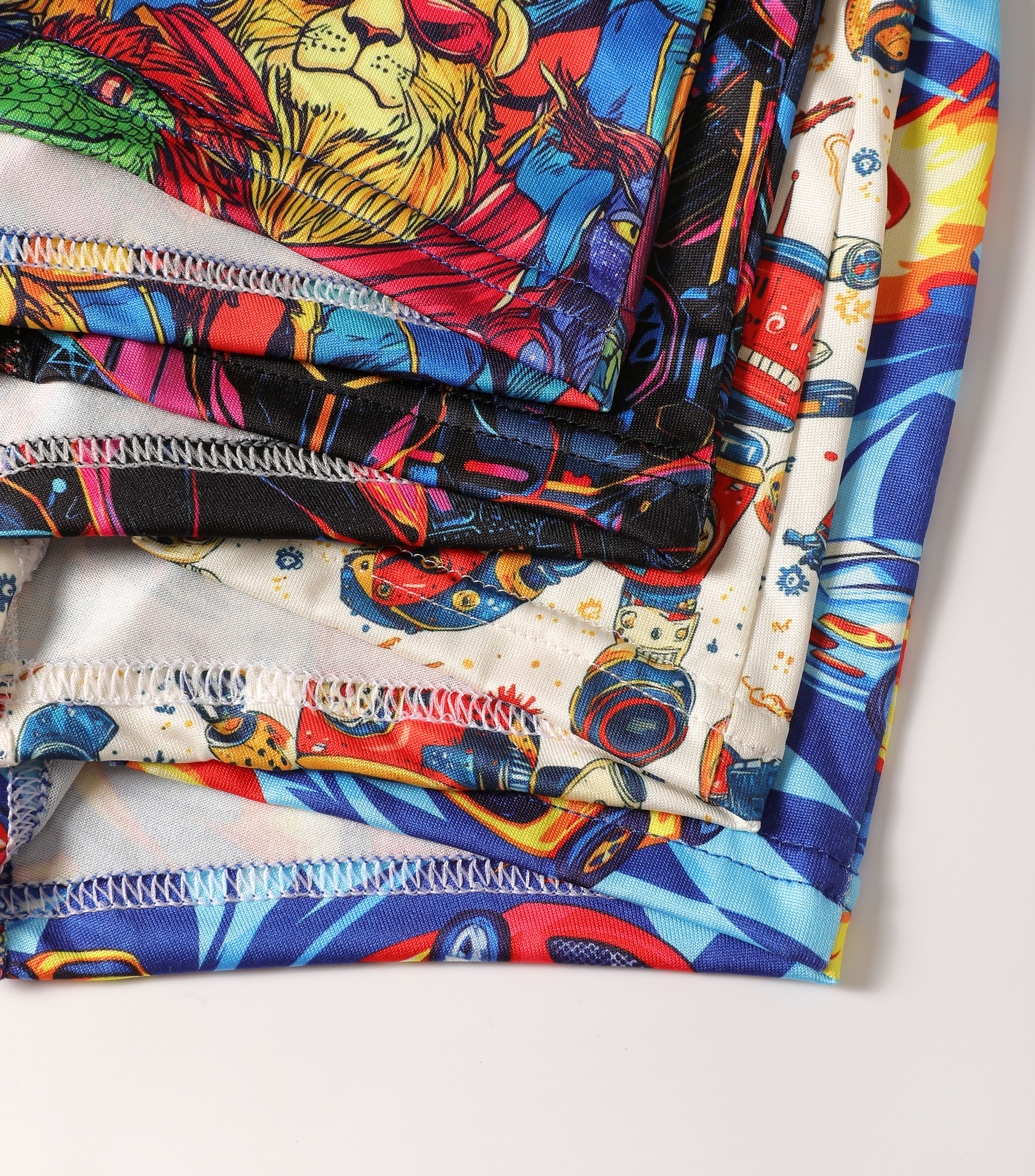 SF SmartFit Boys 4 Pack Boxer Briefs (Cartoon Studio)