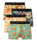 SF SmartFit Boys 4 Pack Boxer Briefs (Food Lovers)
